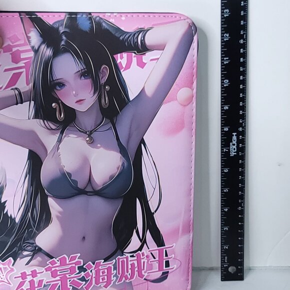 Boa Hancock Neko Card Binder 3-Ring Anime Waifu Double Sided Redemption Folder - Picture 3 of 6